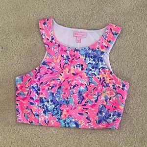Lilly Pulitzer 2 piece set, Top & Skirt, both size small